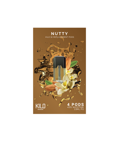Kilo 1K Replacement Pods - (4 Pack) Nutty