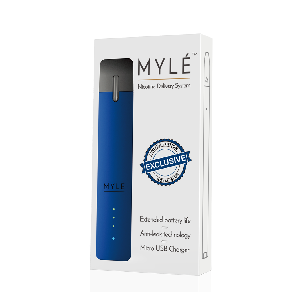 MYLE Pod System Starter Kit - Royal Blue