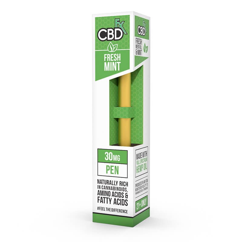 Fresh Mint CBD Disposable Vape Pen by CBDfx