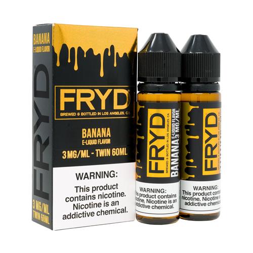 FRYD Twin Pack Banana 2x60ml Vape Juice