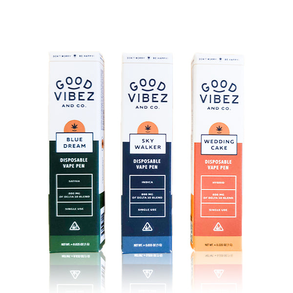 Good Vibez Delta 10 / THC O Disposable | 1gram