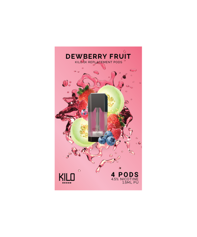Kilo 1K Replacement Pods - (4 Pack) Dewberry Fruit