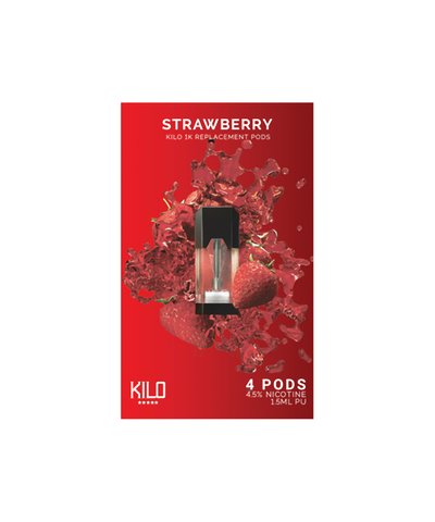 Kilo 1K Replacement Pods - (4 Pack) Strawberry