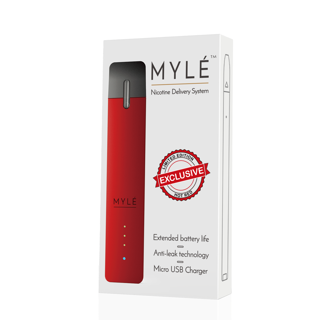 MYLE Pod System Starter Kit - Hot Red