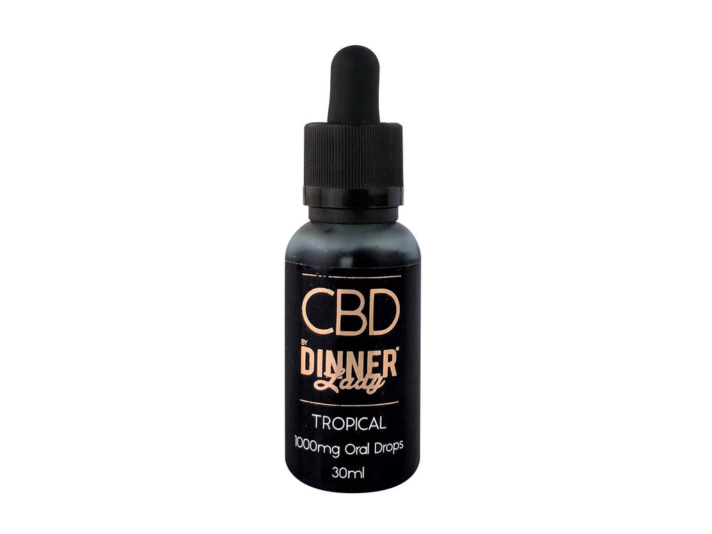 Tropical Tincture Oil by Dinner Lady CBD 30ml