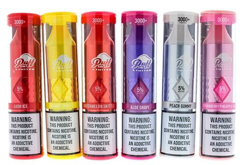 Puff Xtra Limited Disposable Vape 5% Nicotine