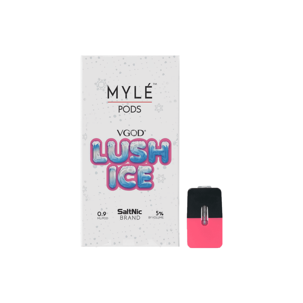 MYLE Replacement Flavor Pods - (4 Pack) - Lush Ice