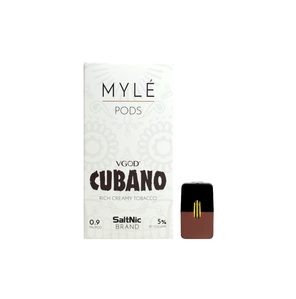 MYLE Replacement Flavor Pods - (4 Pack) - VGOD Cubano